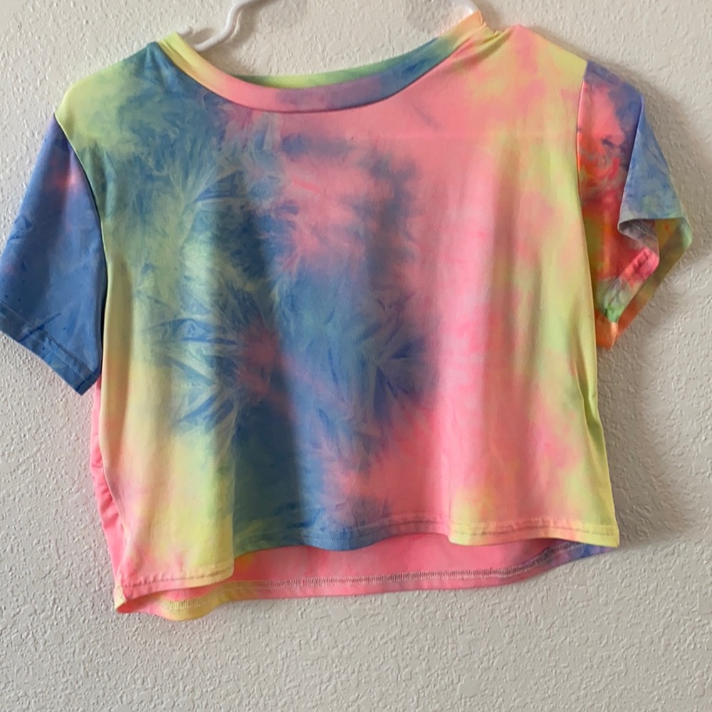 Tie dye crop top